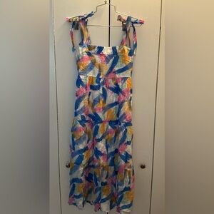 Vibrant Multicolor Casual Dress